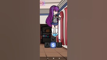 FNF Doki Doki Literature Club Yuri Character test android #fnf #android #shorts
