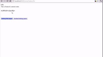 ColdFusion :: coreCMS :: Module.Block Params || Video 6