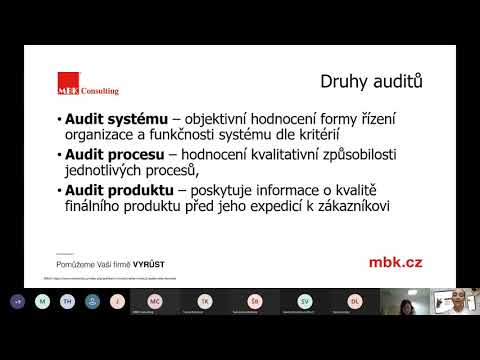 Video: Provádějí interní auditoři účetní závěrku?