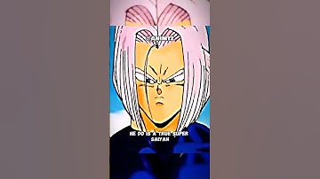 Vegeta realised Future Trunks is his son #vegeta #trunks #dbz #dbs #db #emotional #viral #shorts