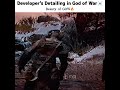 Developers Detailing in God of War || Beauty of GOW || #gow #gowragnarok #godofwar #godofwarragnarok