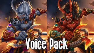 PALADINS: Voice Pack - Aka Oni Tiberius & Aoi Oni Tiberius