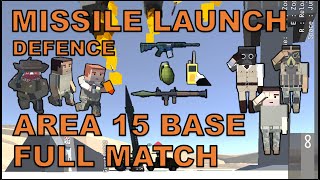Full Match 48- Missile Launch Defence- Area 15 Base (South Spawn)- AR-RPG- Grenades- War Brokers