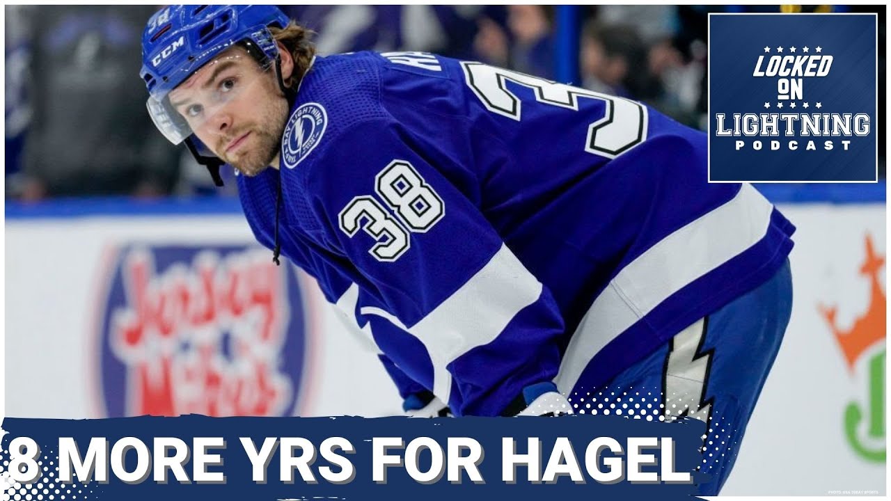 Lightning sign Brandon Hagel to an eight-year contract extension