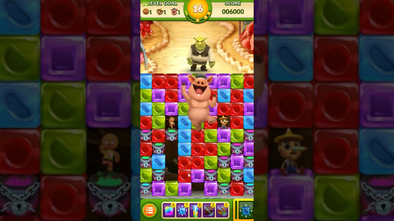 Shrek Sugar Fever level 182 no boosters 😈