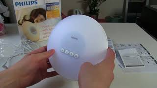 Philips Wake-up Light HF3500/01 [UNBOXING] YouTube