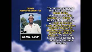 Denis Philip ~ Short Obituary