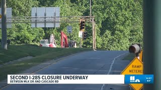 I-285 weekend closure disrupts traffic between MLK and Cascade exits