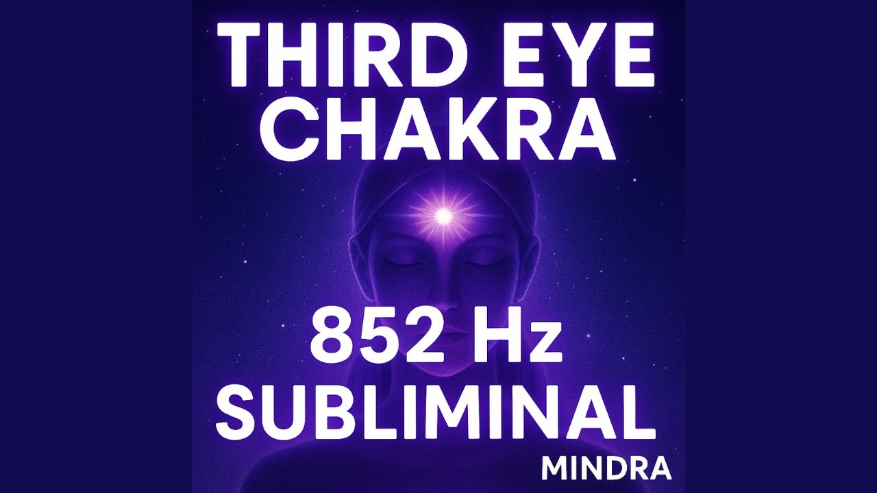 Third Eye Chakra Awakening 👁️ 852 Hz Frequency | Intuition & Inner ...