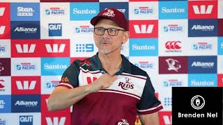 QUEENSLAND REDS:  Les Kiss announces his management team