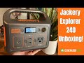 Jackery Explorer 240 Unboxing &amp; Size vs the Jackery 160 &amp; Weight vs 300