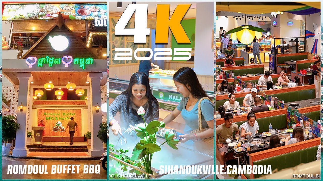 ROMDOUL BUFFET BBQ SIHANOUKVILLE 2025 