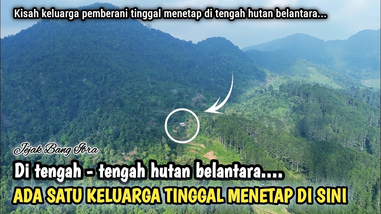 MENGUNJUNGI RUMAH PASANGAN SUAMI ISTRI YANG TINGGAL DI TENGAH HUTAN GARUT JAWA BARAT...