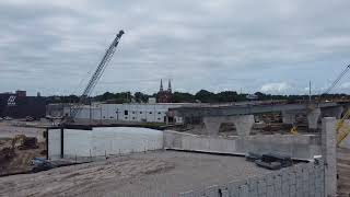 Topeka is entirely rebuilding the aging I-70 Polk-Quincy Viaduct through downtown.  