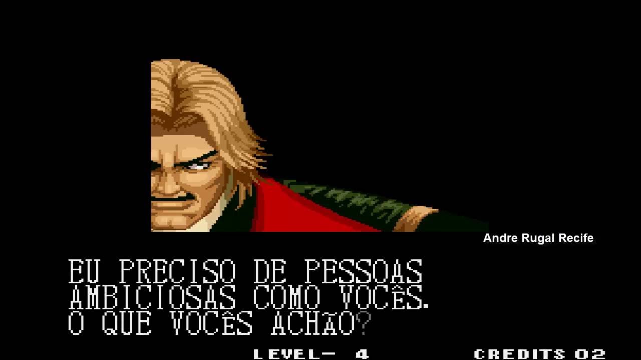 KOF 95 Rivals Team PT BR Historia e final - YouTube