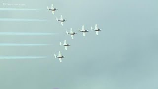 NAS Oceana Air Show returns to Virginia Beach, worker seriously hurt during set up