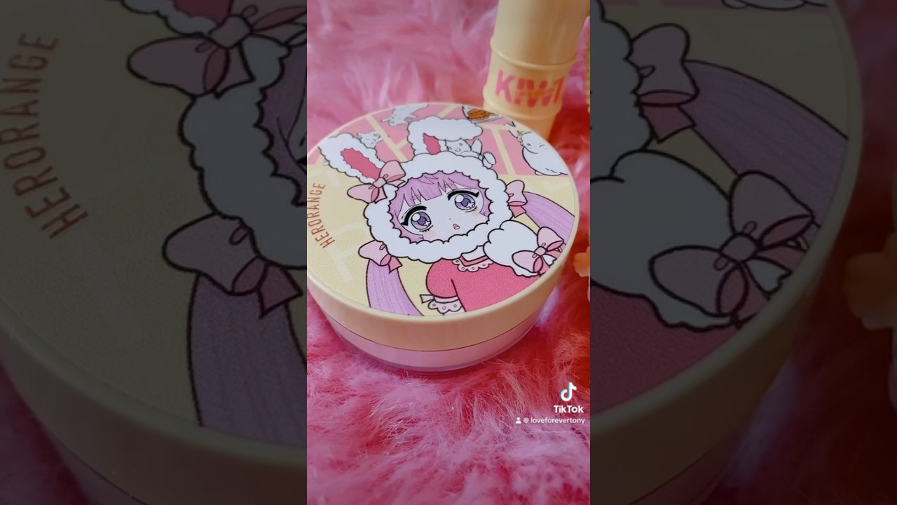 Herorange Soft Mist Loose Setting Powder in Ivory 