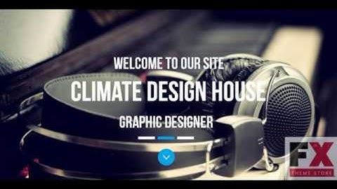 Preview Climate - One Page Parallax Muse Template TForest