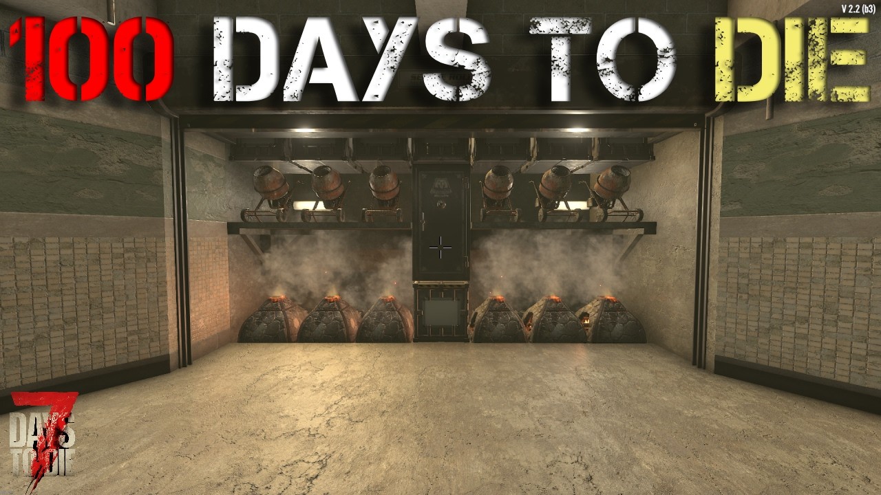 7 Days to Die - 100 Days To Die Challenge - 2.0 Update - Perma Death ...