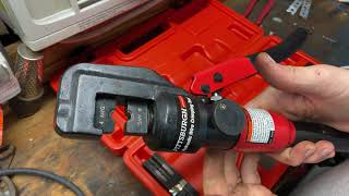 Pittsburgh Hydraulic Wire Crimping Tool (Harbor Freight)