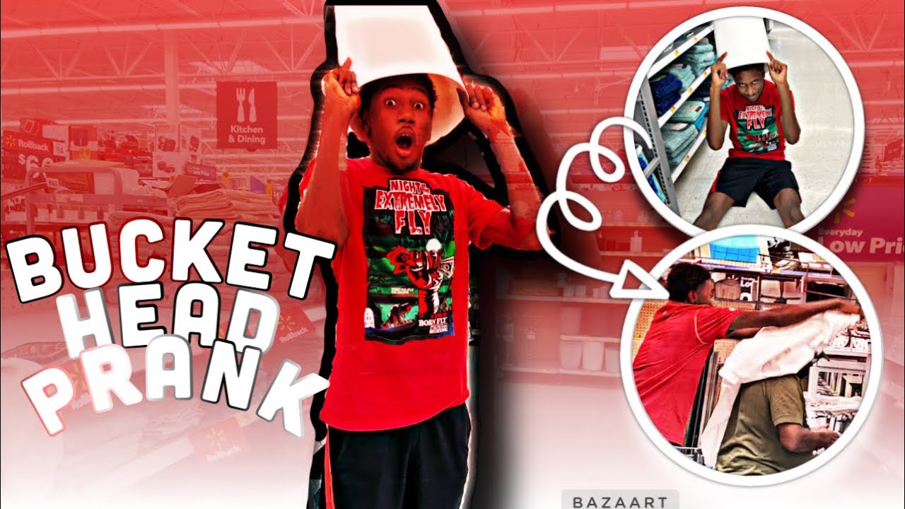 “Bucket 🪣 Head Prank Part 1” (Must Watch🤣🔥) viral trending 