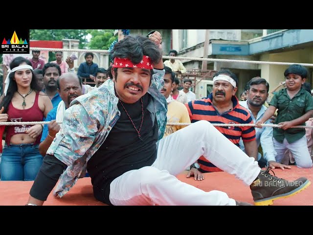 Bazaar Rowdy Movie Sampoornesh Babu Fight Scene | Latest Telugu Scenes @SriBalajiMovies class=