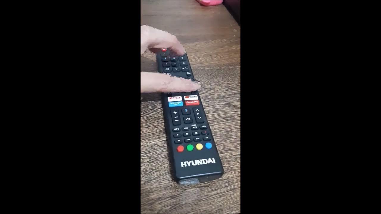 Configuración Control Tv Hyundai Comando de Voz Para emparejarlo con tu