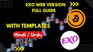 EXO Chart Web Version Full Guide With Templates | Crypto Trading
