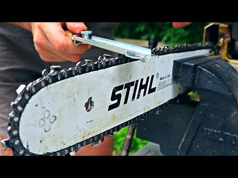 How to Sharpen a Chainsaw?