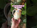 The plumeria mug along with all other ocean pieces are now available on my website! #oceantreasures
