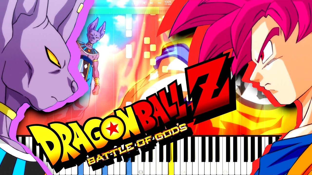 Dragon Ball Z Battle Of Gods Hero Song Of Hope By Flow Piano Tutorial Youtube