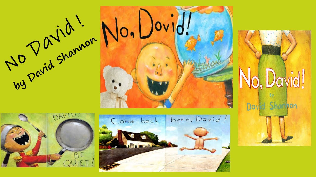 No, David! by David Shannon- read by Grandma Anna #kidsreadaloud