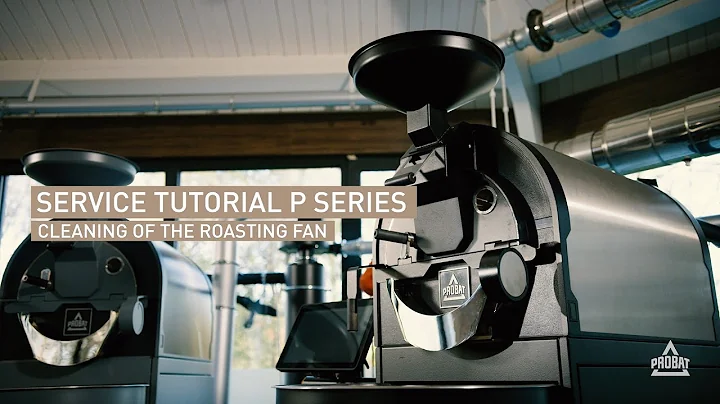 Service tutorial P series: Cleaning of the roasting fan