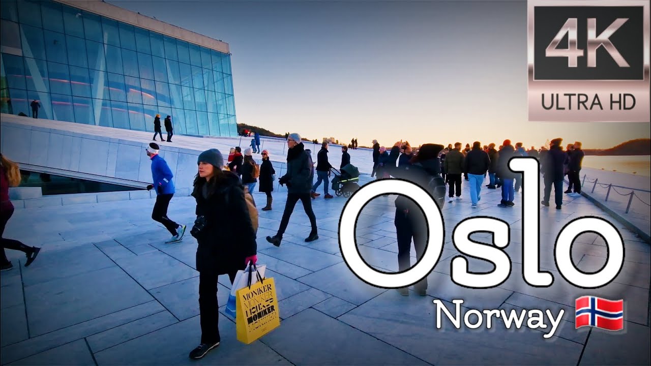 👣Walk with Me in Norway | Oslo City Center (Oslo Sentrum) | 4K experience | Autumn 2023👣