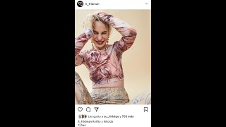 Rollito Actriz Li Fridman Muestra Su Abdomen Sin Retoques