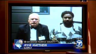 Jesse Matthew's lawyer seeks psychiatric evaluation during arraignment