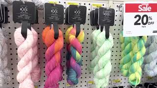 KC Hand Dyed Yarn 🧶 Cotton 🧶 JoAnn Shopping 🛒 Knitting Crochet Handmade
