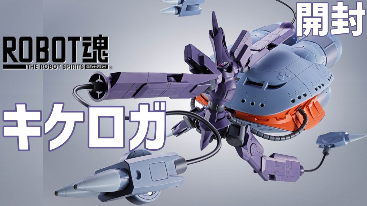 Unedited] ROBOT SPIRITS SIDE MS QUICHERO Unboxing