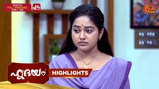 Hridhayam - Highlights of the day | 14 May 2026 | Malayalam Serial | Sun Surya