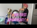 MOVING INTO MY FIRST APARTMENT!!