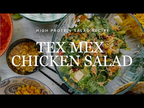 Tex-Mex Chicken Salad Bowl Recipe, Food Network Kitchen