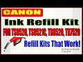 Refill Kit For Canon TS9520, TS9521C, TR8520, TR7520 Printers