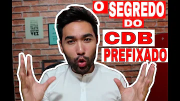 Quanto rende CDB pré-fixado?