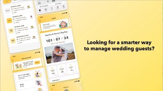 Stress-Free Wedding Planning System & App: From Guest List & Seating, QR Code Check-In to Gift Log screenshot 1