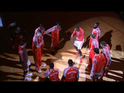 The Houston Rockets Do a Pre-Game Combat Skit