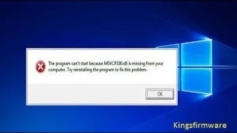 Window MSVCR100.dll Error Fix File | Tested Fix MSVCR100.dll Fix File| Fix Dll 100 Error Windows