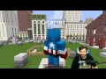 Minecraft - Kaptan Amerika Ve Demir Adam Neden Kavga Etti ?( Civil War )