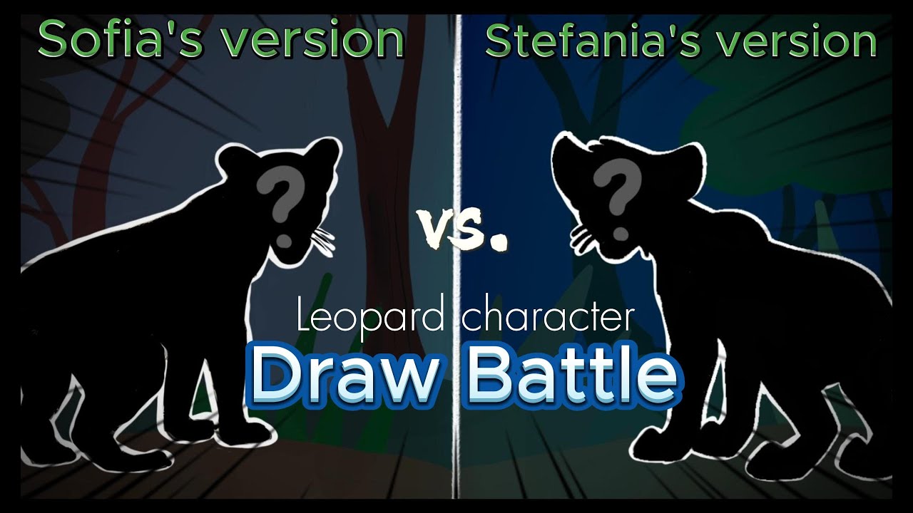 The Hunt Ranu Draw Battle Leopard Character Speed Paint - YouTube