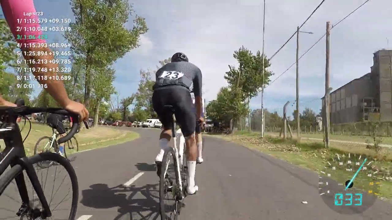 Santiago en el corazón del pelotón del velódromo de Bella Vista, cuna de campeones