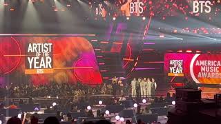 FanCam AMAs 2021 BTS: Artist of the year